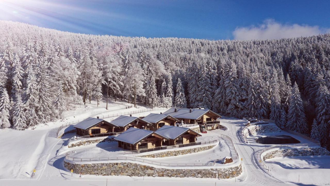 Blockhausen Luxus Chalets Oberschwarzenberg Exterior photo