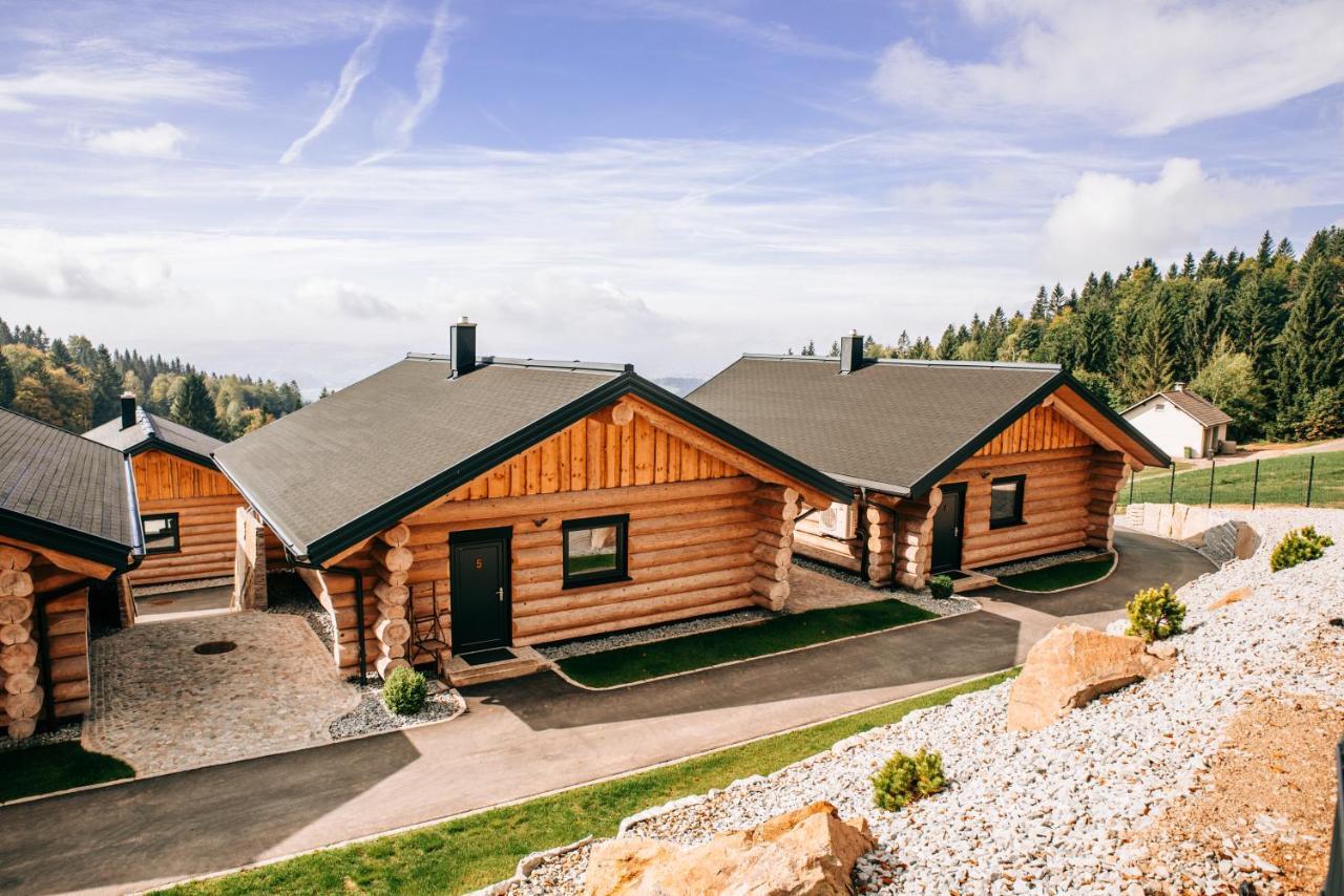 Blockhausen Luxus Chalets Oberschwarzenberg Exterior photo